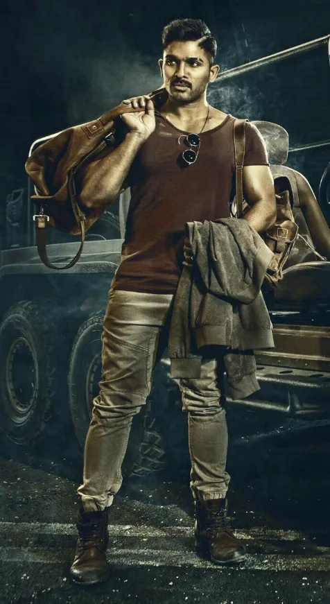 allu Arjun in cool outfit