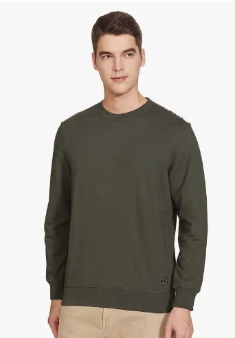 grey full sleeves T shirt for men