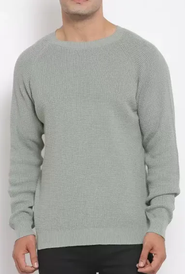 full sleeves grey sweatshirt for men for winter