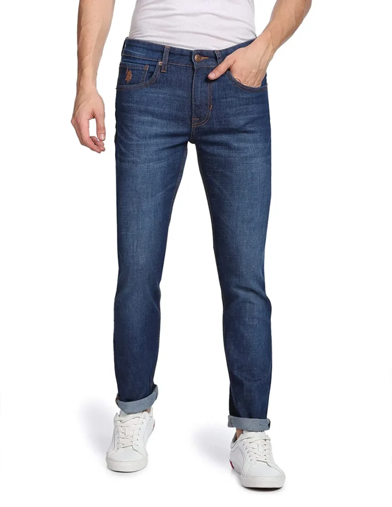 Blue jeans for men Dark and faint mix