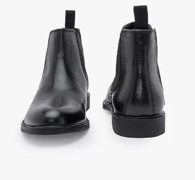 Chelsea boots for men black colour