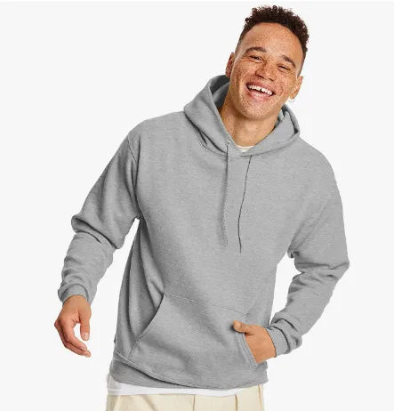 Grey hoodie for men for winter wear