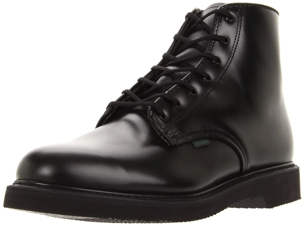Black boots for formal wear