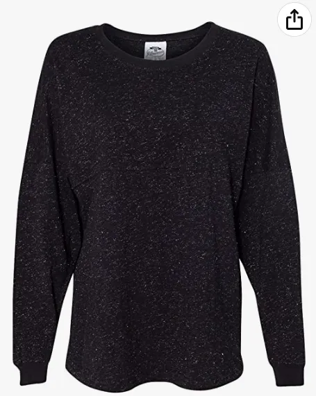 Full sleeves round neck black designed t shirt