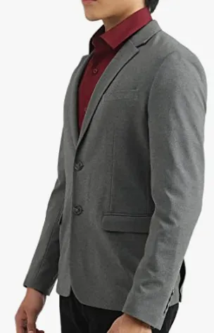 Grey blazer 4 man