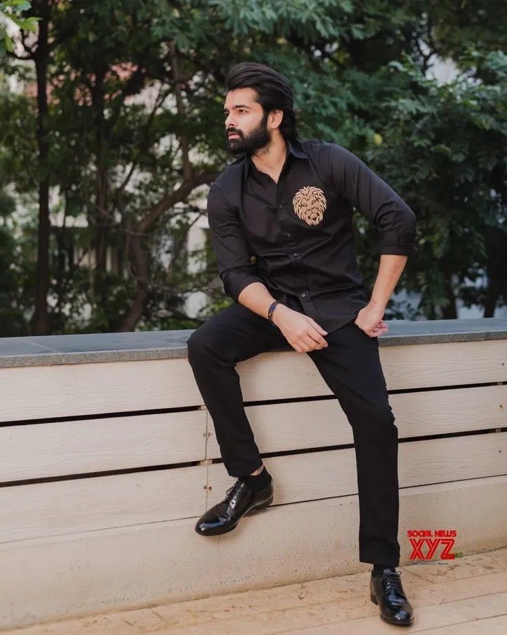 Ram actor in black shirt