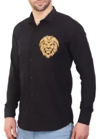 Black cool shirt for men