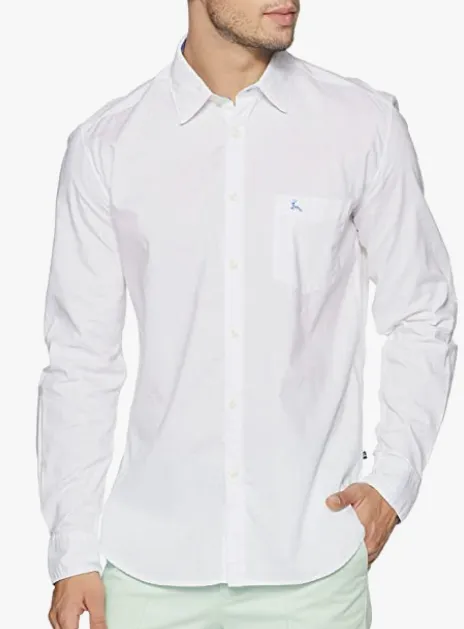 White shirt for men