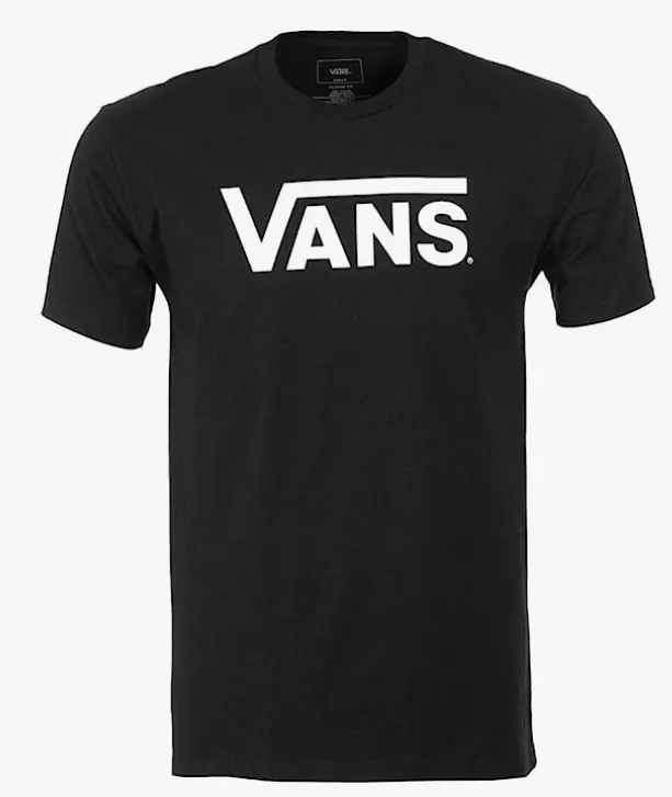 VANS half sleeves T shirt for men black colour