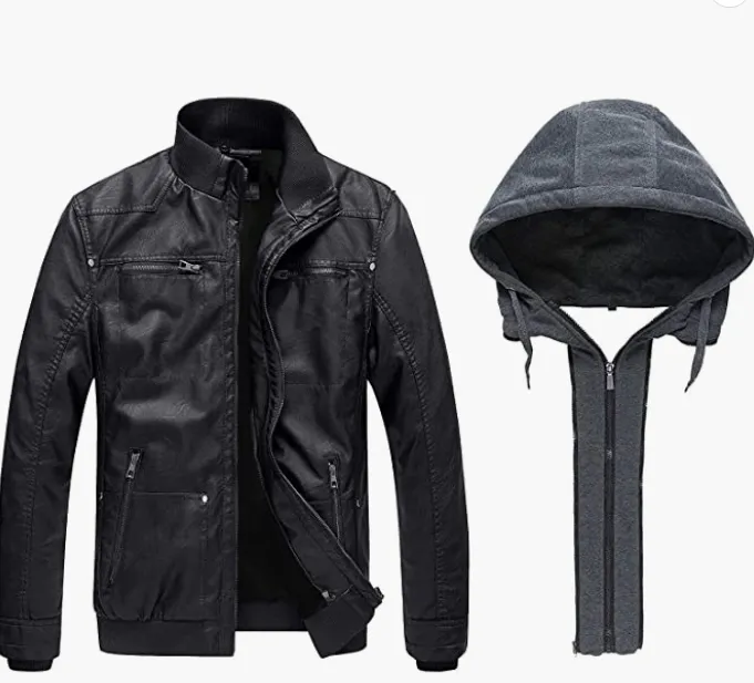 lather jacket for winter wear