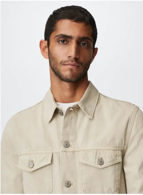 beige jacket for men