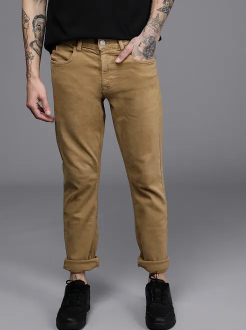 brown jeans for men