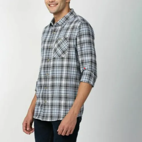 checks shirt for men