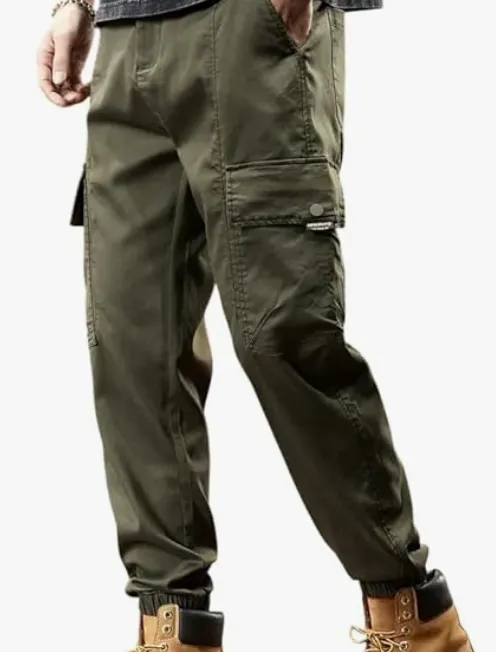 green cargo pants men